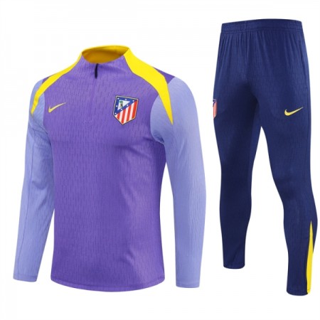 Tréninkový Mikina Atlético Madrid Čtvrt Zip Nachový 2025-26 Tréninkový Mikina Atlético Madrid Čtvrt Zip Nachový 2025-26